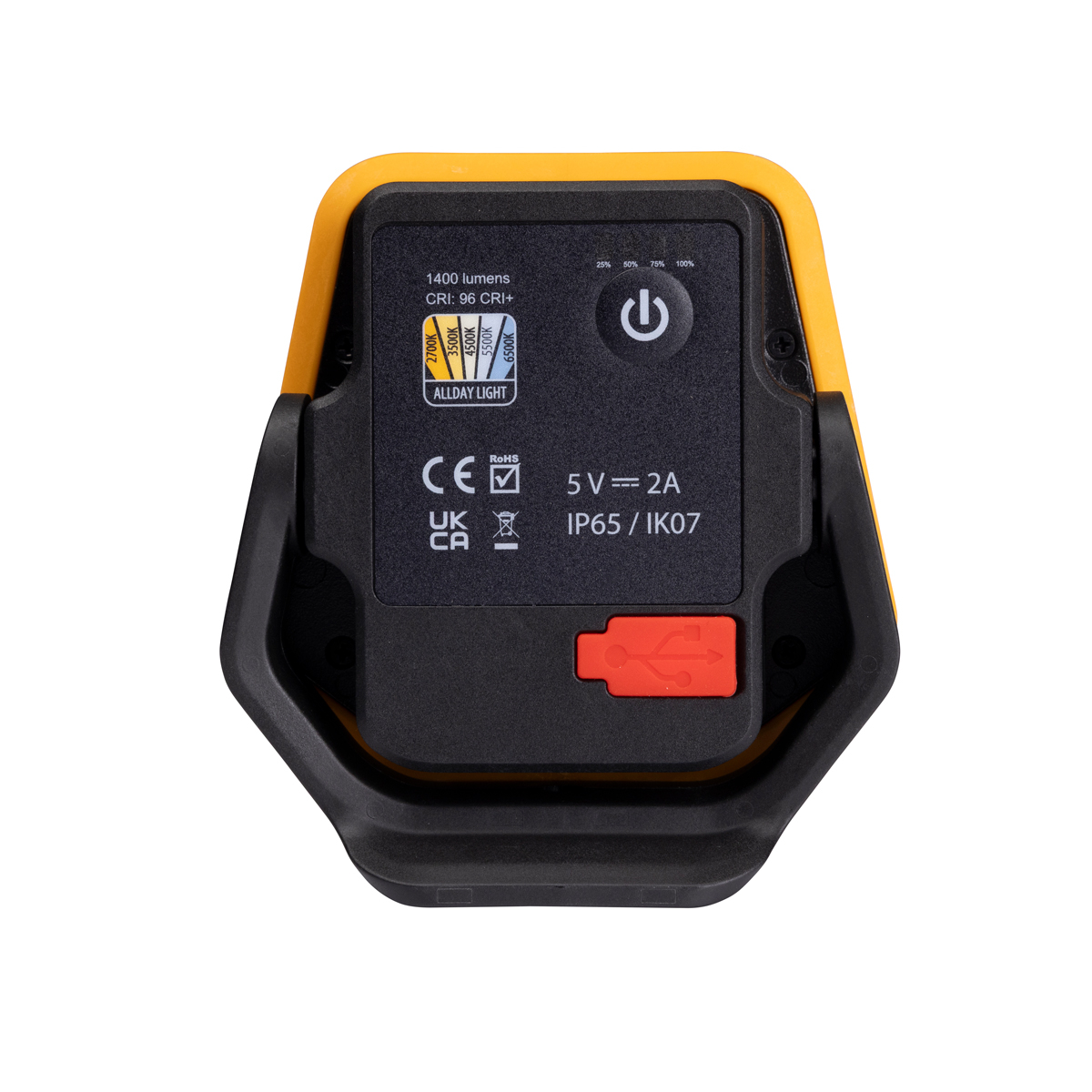 SGS Colour Match LED Floodlight | Rechargeable | 1400 Lumen | 96+CRI